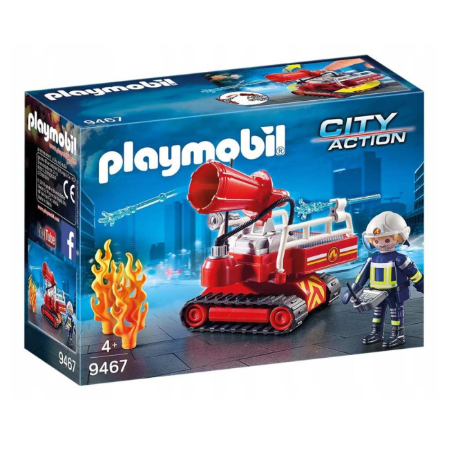 Конструкторы с уникальными деталями - Конструктор Playmobil Водная пожарная пушка (9467)#4