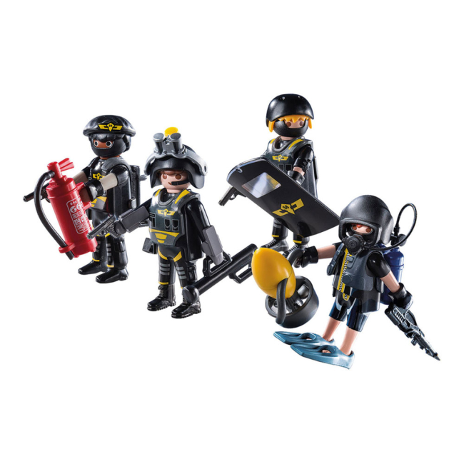 Конструктори з унікальними деталями - Конструктор Playmobil Команда спецназу (9365)#2