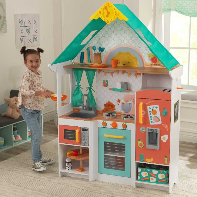 Дитячі кухні та побутова техніка - Іграшкова кухня KidKraft Ранкове Morning Sunshine Play (10110) (706943201589)#5