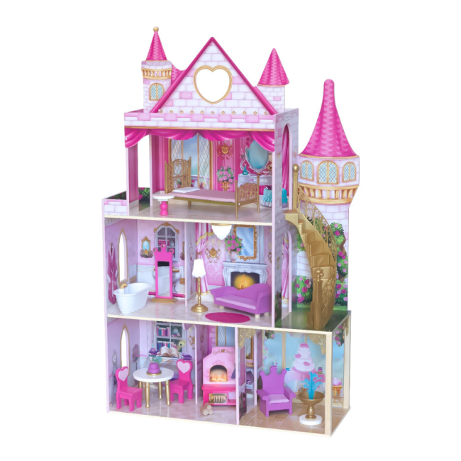 Меблі та будиночки - Ляльковий будиночок KidKraft Рожевий сад з ефектами (10117) (706943700037)#2