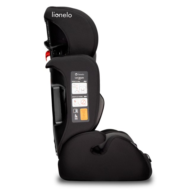 Автокрісла й аксесуари - Автокрісло Lionelo Levi simple чорне 9-36 кг (5902581659064)#4