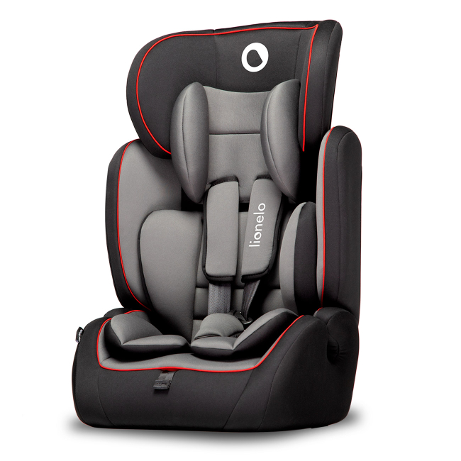 Автокресла и аксессуары - Автокресло Lionelo Levi simple черно-серое 9-36 кг (5902581659040)#3