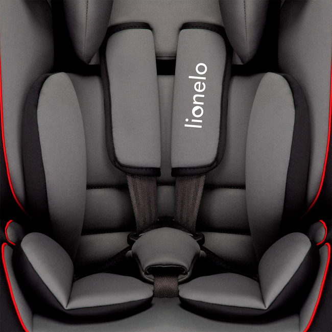 Автокресла и аксессуары - Автокресло Lionelo Levi simple черно-серое 9-36 кг (5902581659040)#5