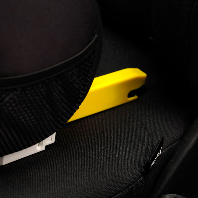 Автокрісла й аксесуари - Автокрісло-бустер Lionelo Luuk Fix чорне 15-36 кг (5902581658999)#6