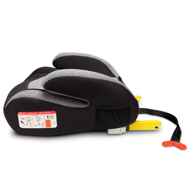 Автокрісла й аксесуари - Автокрісло-бустер Lionelo Luuk Fix сіре 15-36 кг (5902581659019)#3