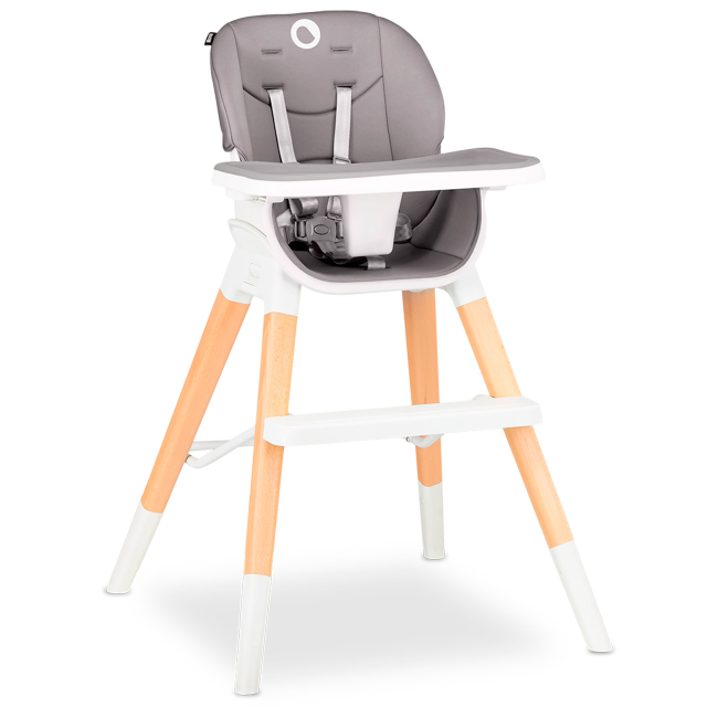Товары по уходу - Стульчик для кормления Lionelo Mona 4 в 1 серый (5902581659125)#2
