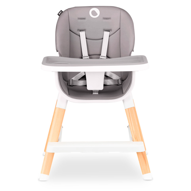 Товары по уходу - Стульчик для кормления Lionelo Mona 4 в 1 серый (5902581659125)#3
