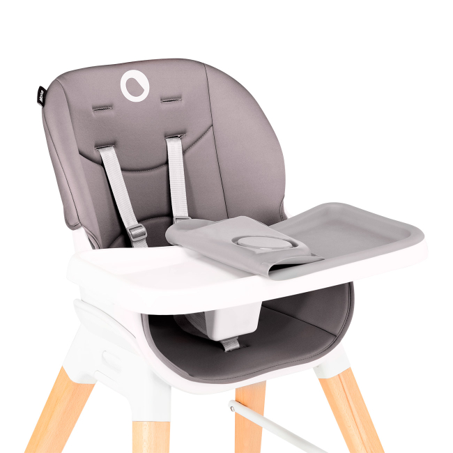Товары по уходу - Стульчик для кормления Lionelo Mona 4 в 1 серый (5902581659125)#5