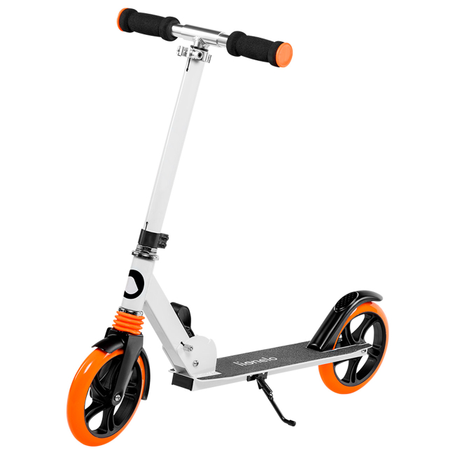 Самокати - Самокат Lionelo Luca біло-помаранчевий (5903771702164)#2