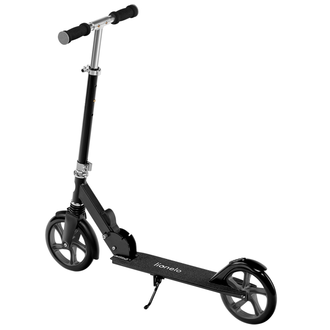 Самокаты - Самокат Lionelo Luca черно-графитовый (5903771702140)#3