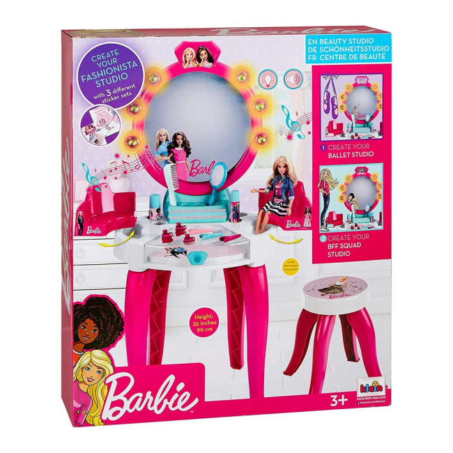 Наборы профессий - Игровой набор Klein Barbie Туалетний столик (5328) (4009847053282)#3