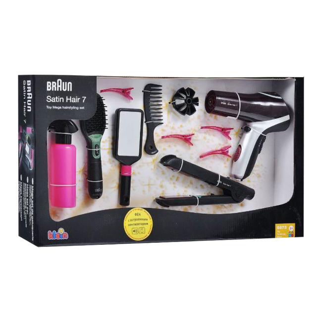 Наборы профессий - Игровой набор Klein Mega Braun Satin hair 7 (5873) (4009847058737)#4