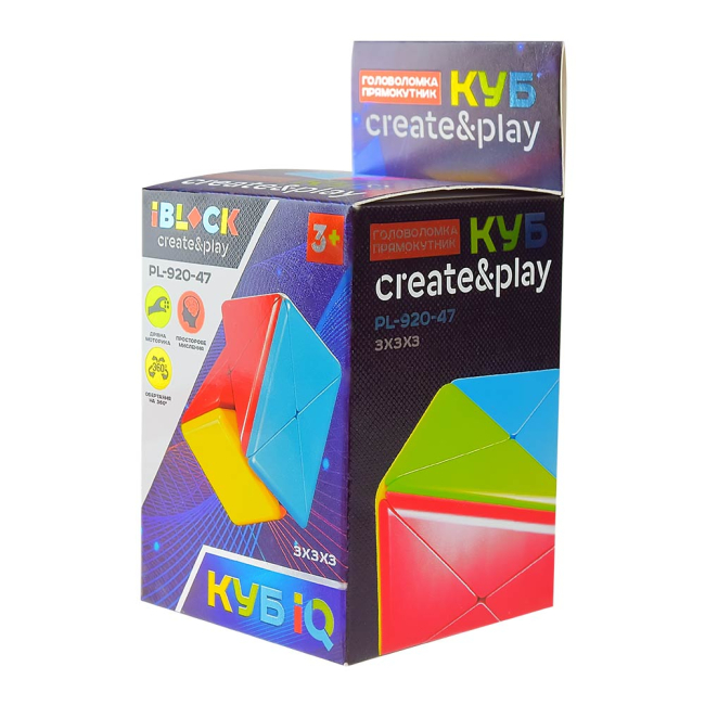 Головоломки - Головоломка IBLOCK Прямоугольник (PL-920-47)#2