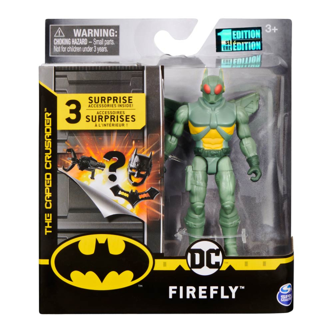 Фигурки персонажей - Игровая фигурка Batman Светлячок 10 см с сюрпризом (6055946/6055946-8)#2