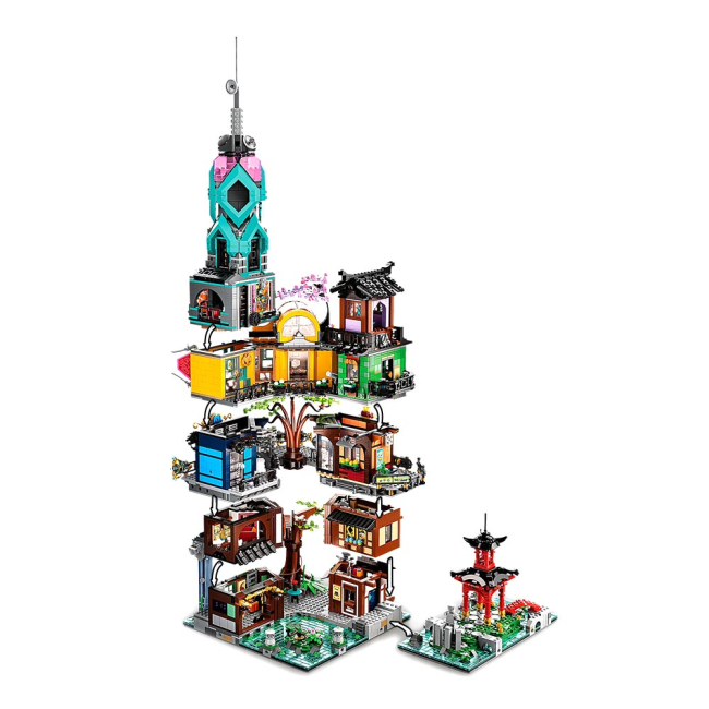 Конструктори LEGO - Конструктор LEGO Ninjago Сади Ніндзяго-Сіті (71741)#3