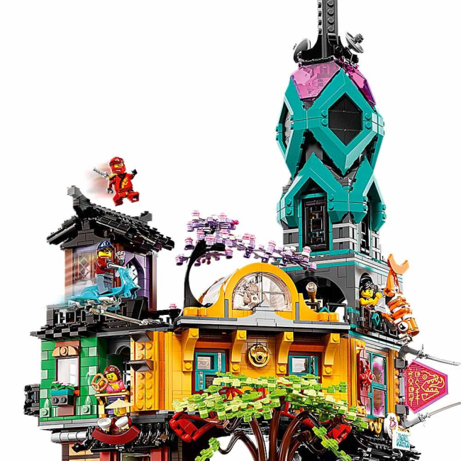 Конструктори LEGO - Конструктор LEGO Ninjago Сади Ніндзяго-Сіті (71741)#4
