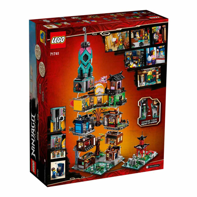 Конструктори LEGO - Конструктор LEGO Ninjago Сади Ніндзяго-Сіті (71741)#5