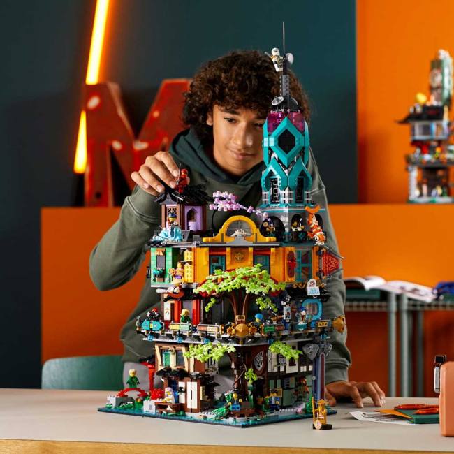 Конструктори LEGO - Конструктор LEGO Ninjago Сади Ніндзяго-Сіті (71741)#7