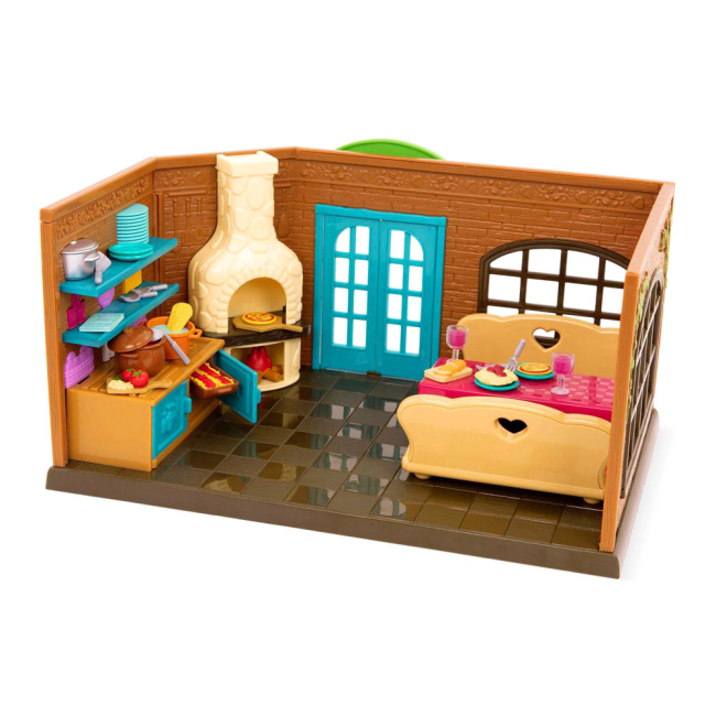 Аксессуары для фигурок - Игровой набор Lil Woodzeez Ресторан-пиццерия (WZ6620)#2