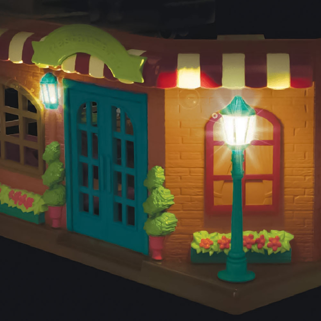 Аксессуары для фигурок - Игровой набор Lil Woodzeez Ресторан-пиццерия (WZ6620)#4