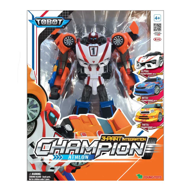 Трансформеры - Робот-трансформер Tobot Athlon Тобот Чемпион (301068)#5