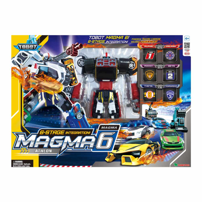 Трансформеры - Робот-трансформер Tobot Athlon Тобот Магма 6 (301072)#4