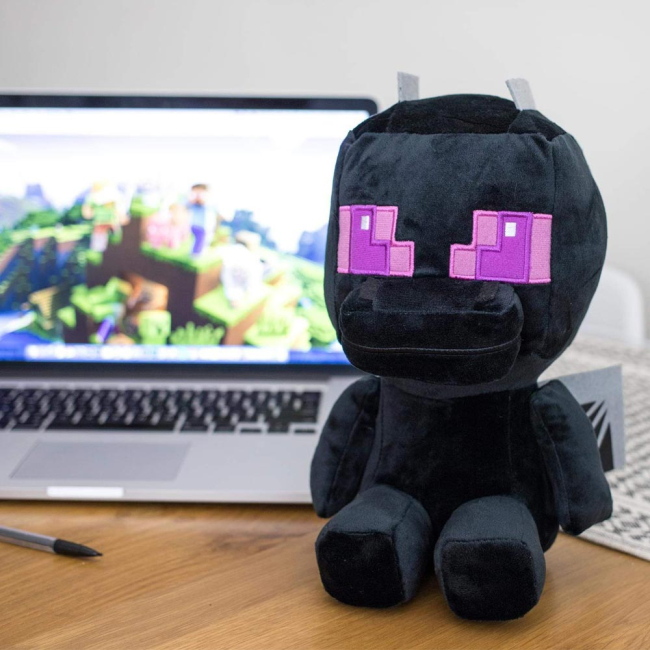 Персонажи мультфильмов - Плюшевая игрушка JINX Minecraft Дракон Эндер 20 см (JINX-10936)#3