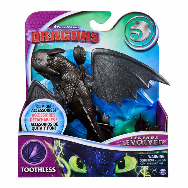 Фигурки персонажей - Фигурка Dragons Как приручить дракона 3 Беззубик 18 см (SM66620/6394)#4