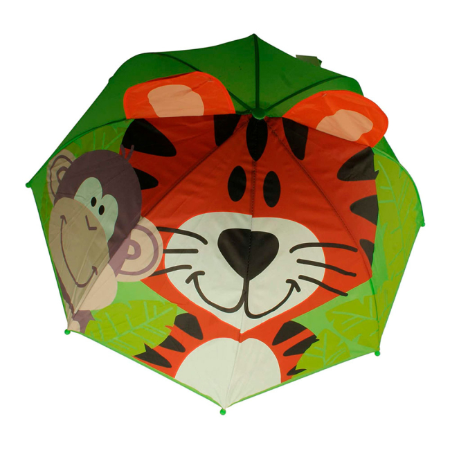 Зонты и дождевики - Зонтик Shantou Jinxing Тигр (UM2613)#3