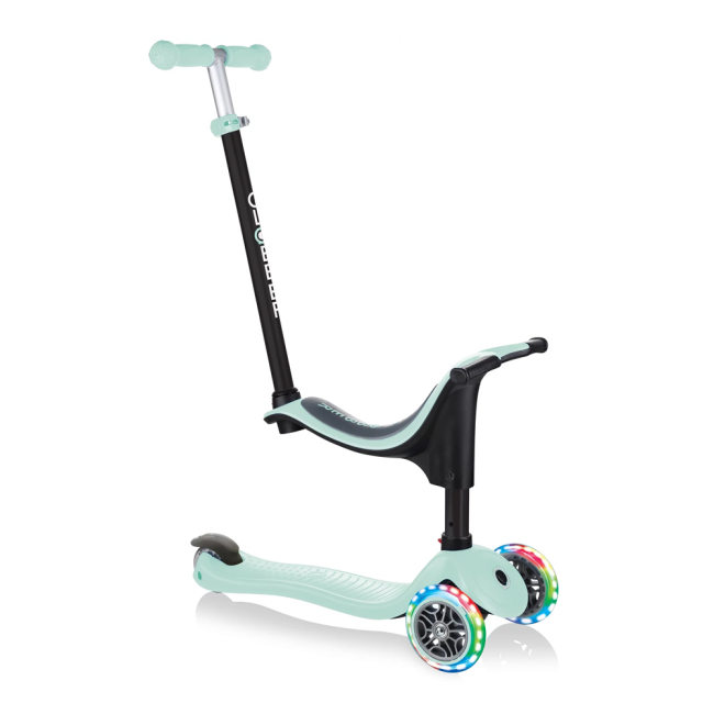 Самокаты - Самокат Globber Go up sporty пастельный зеленый с подсветкой (452-206-3)#2
