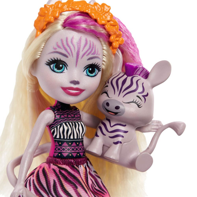 Ляльки - Лялька Enchantimals Зебра Зеді (GTM27)#2