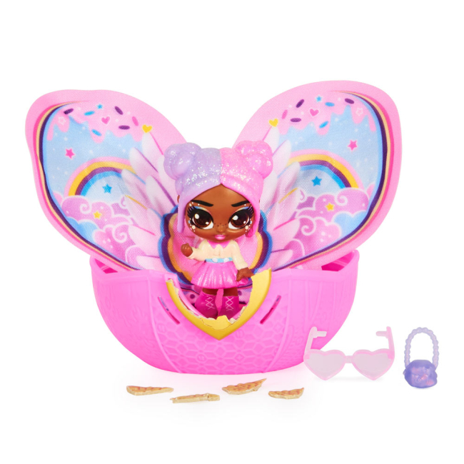 Ляльки - Лялька Hatchimals Pixies Дикі крила Казкова фея Карлі (SM19160-2)#2