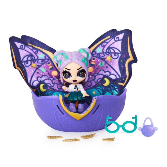 Ляльки - Лялька Hatchimals Pixies Дикі крила Казкова фея Менді (SM19160-3)#2