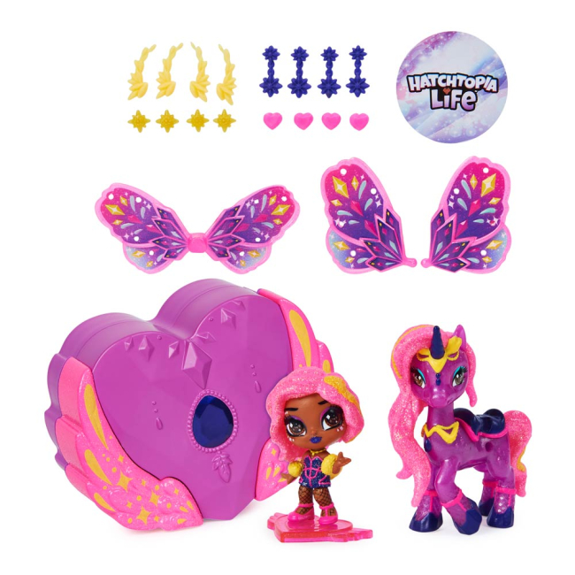 Ляльки - Ляльковий набір Hatchimals Pixies Таємничі пригоди Фея Самара (SM19178-4)#3