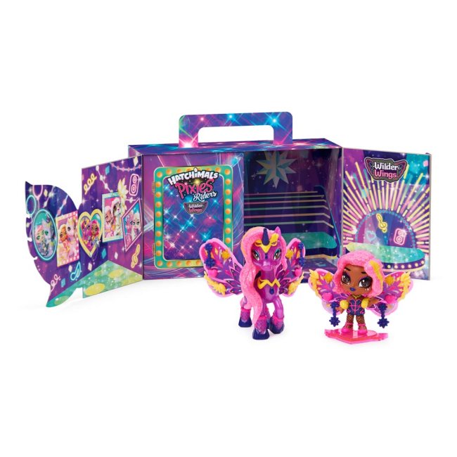 Ляльки - Ляльковий набір Hatchimals Pixies Таємничі пригоди Фея Самара (SM19178-4)#4