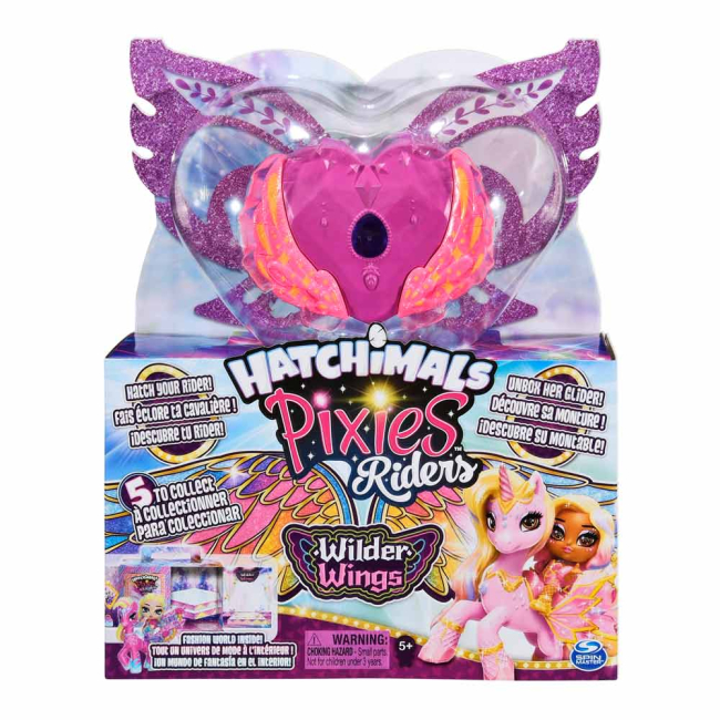 Ляльки - Ляльковий набір Hatchimals Pixies Таємничі пригоди Фея Самара (SM19178-4)#5