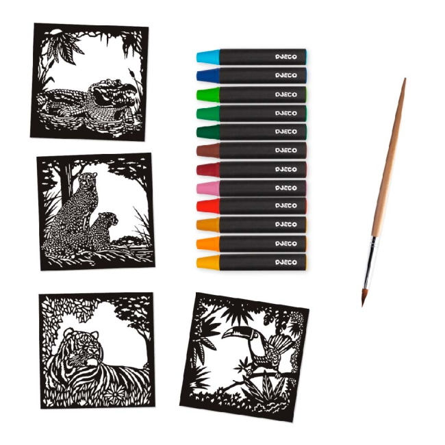 Товари для малювання - Набір для творчості DJECO Проти світла (DJ09348)#2