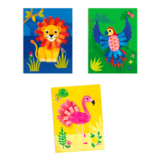 Набори для творчості - Набір для творчості DJECO Кучеряві тварини (DJ09868)#3