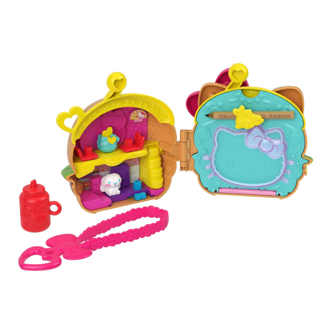 Фигурки персонажей - Набор Hello Kitty and friends Милые безделушки Обед с гамбургерами (GVB27/GVB27-1)#3