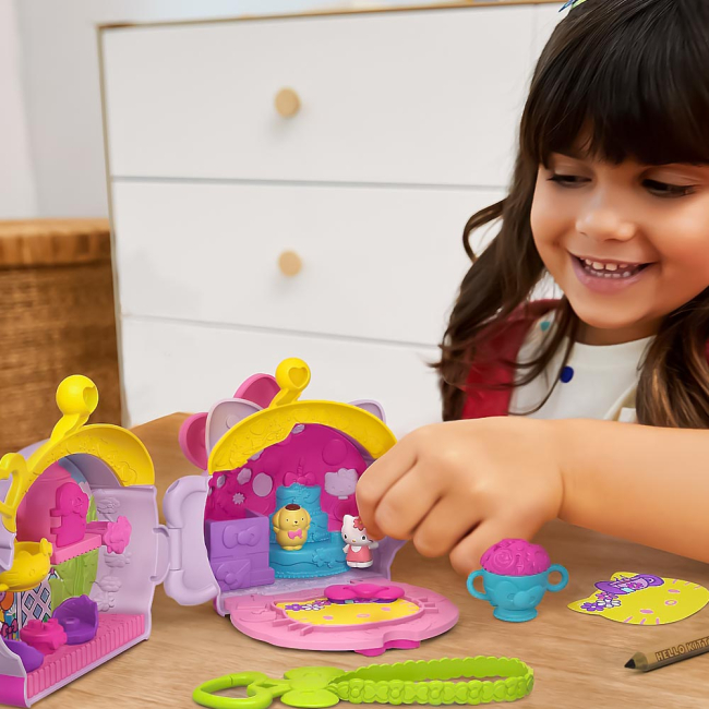 Фигурки персонажей - Набор Hello Kitty and friends Милые безделушки Чаепитие (GVB27/GVB27-4)#5