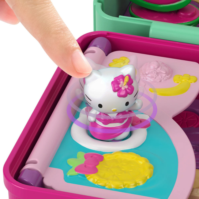 Фигурки персонажей - Набор Hello Kitty and friends Волшебный пенал Пляж (GVC39/GVC39-2)#4