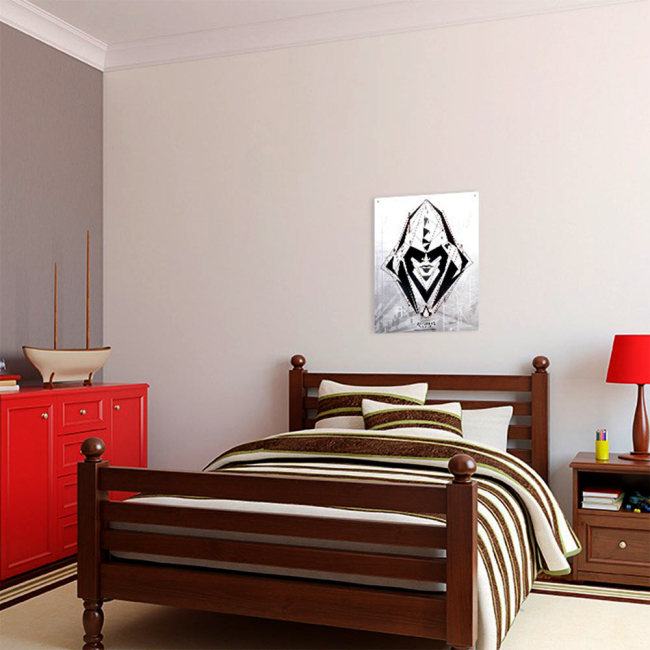 Скретч-карти і постери - Табличка-постер ABYstyle Assassin's creed Вбивця металева (ABYPLA010)#3