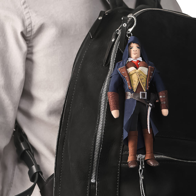 Брелоки - М'яка іграшка-брелок Ubisoft Assassin's creed Арно Доріан (AC010010)#5