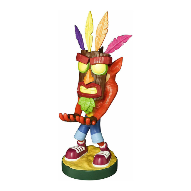 Фігурки персонажів - Фігурка-тримач Cable guys Crash Аку-аку (CGCRAC300164)#2