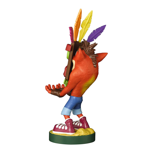 Фігурки персонажів - Фігурка-тримач Cable guys Crash Аку-аку (CGCRAC300164)#3