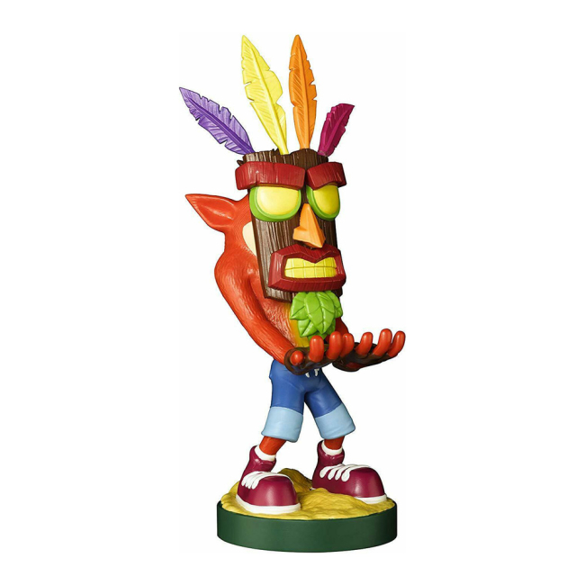 Фігурки персонажів - Фігурка-тримач Cable guys Crash Аку-аку (CGCRAC300164)#4