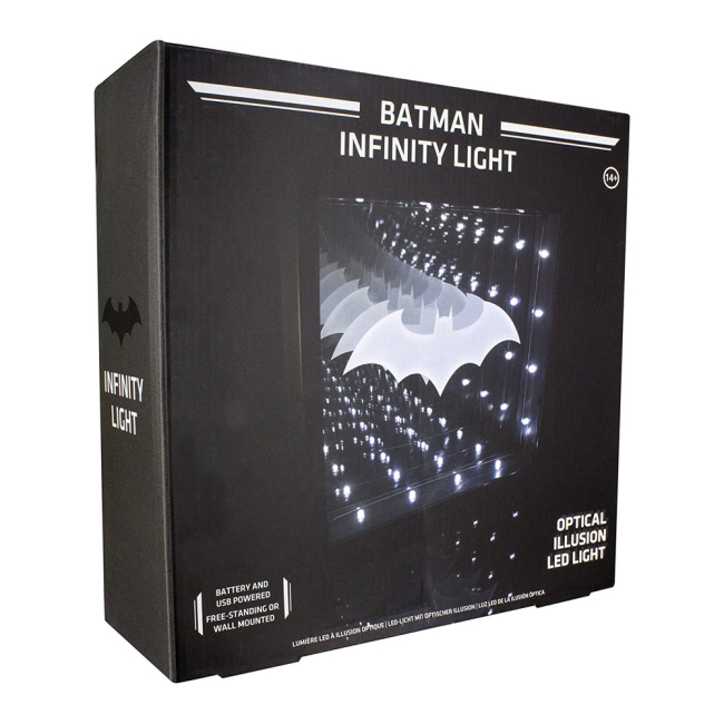 Скретч-карти і постери - Світильник ABYstyle DC Comics Infinity light Бетмен світлодіодний (GIFPAL181)#2