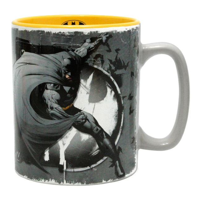 Чашки, стаканы - Подарочный набор ABYstyle DC Comics Бэтмен чашка 460 мл брелок и значки (ABYPCK072)#2