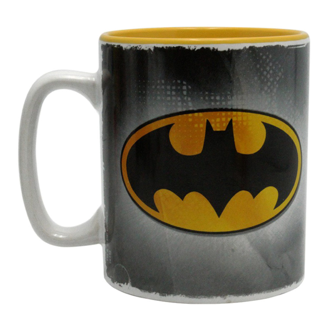 Чашки, стаканы - Подарочный набор ABYstyle DC Comics Бэтмен чашка 460 мл брелок и значки (ABYPCK072)#3