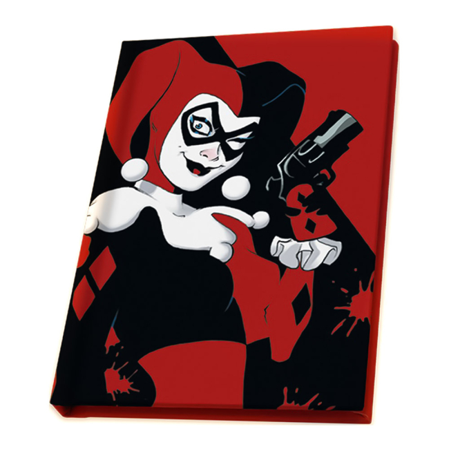 Чашки, стаканы - Подарочный набор ABYstyle DC Comics Харли Квинн чашка 250 мл брелок и блокнот (ABYPCK164)#5